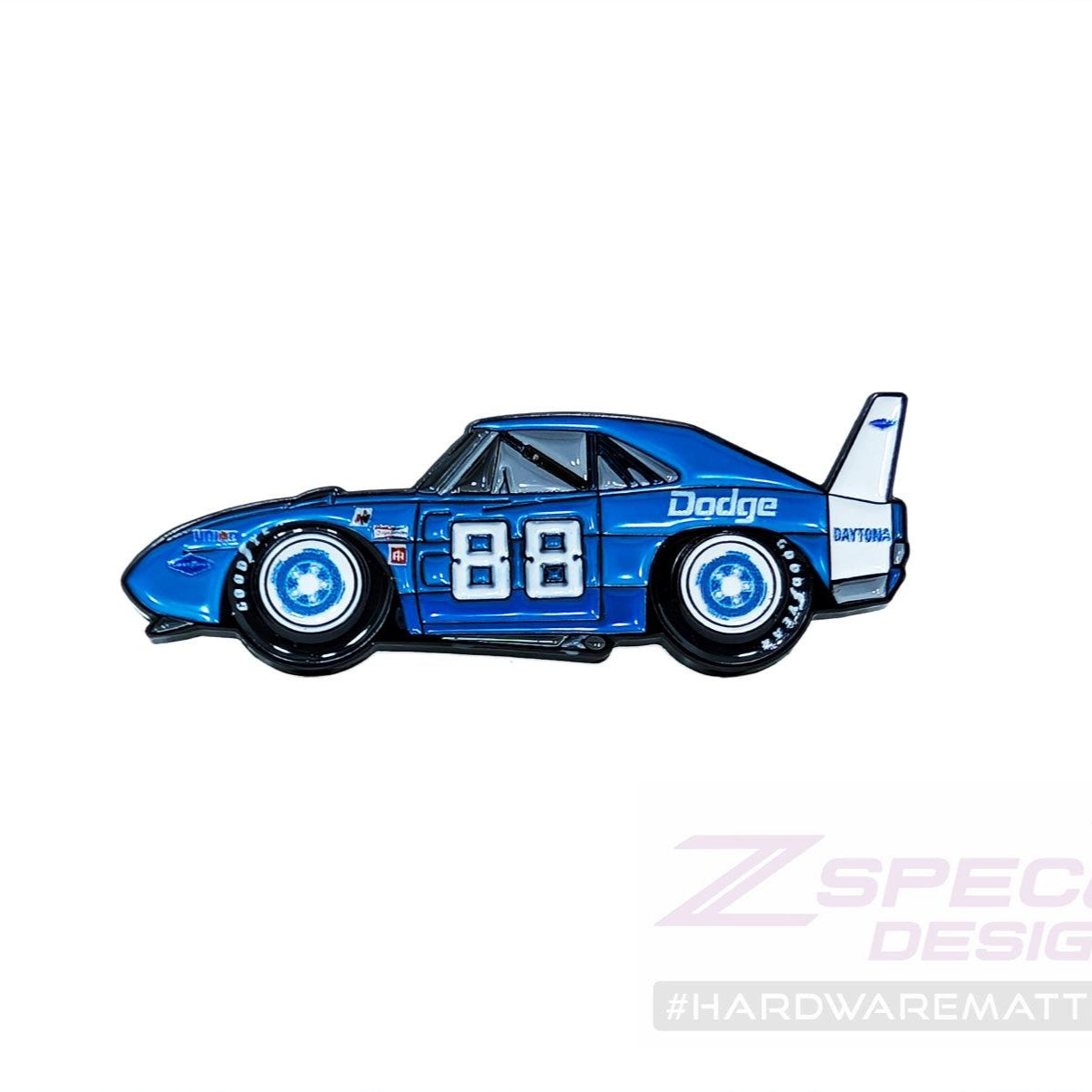 ZSPEC Collector Lapel / Hat Pin - Legendary 1969 Dodge Charger Race Car - ZSPEC Design LLC - Pin - accessory, Charger, dodge, lapel, lifestyle, pin - zspecdesign.com