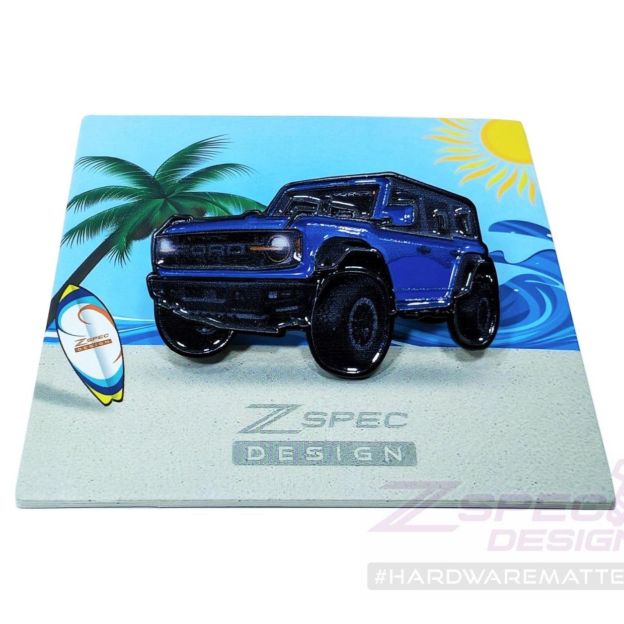 ZSPEC Collector Lapel / Hat Pin - Ford Bronco 2-Door - ZSPEC Design LLC - Pin - accessory, Charger, dodge, lapel, lifestyle, pin - zspecdesign.com