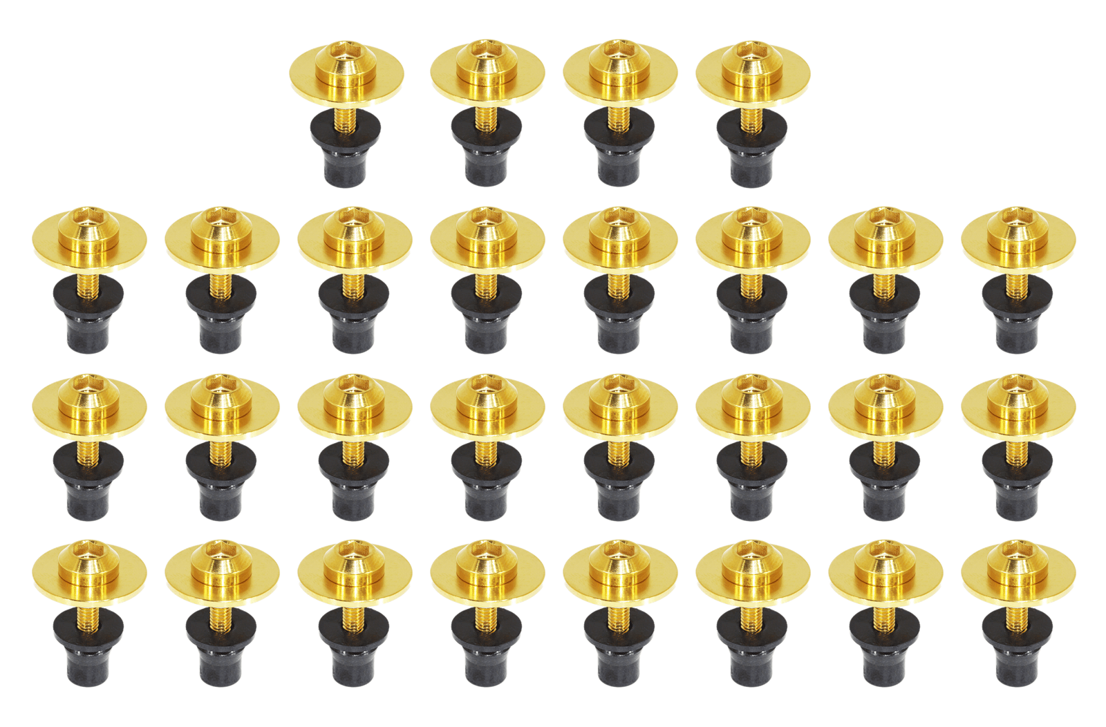 ZSPEC Plastic-Clips Replacement Kit for '23+ Nissan Z RZ34, Grade-5 Titanium - ZSPEC Design LLC - Hardware Fasteners - 2023, 400z, clip replacement, Fastener Kit, nissan, nissanz, RZ34, titanium, z34 s2, z34s2 - zspecdesign.com