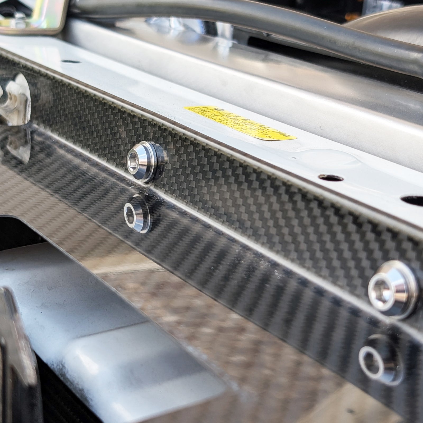 ZSPEC Titanium Hardware Kit for the Nissan Skyline GTR R34 Dress Up Bolts Fasteners Washers Fittings NISMO