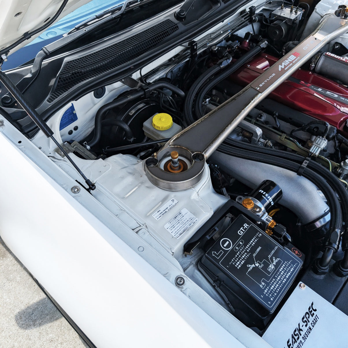 ZSPEC Titanium Hardware Kit for the Nissan Skyline GTR R34 Dress Up Bolts Fasteners Washers Fittings NISMO