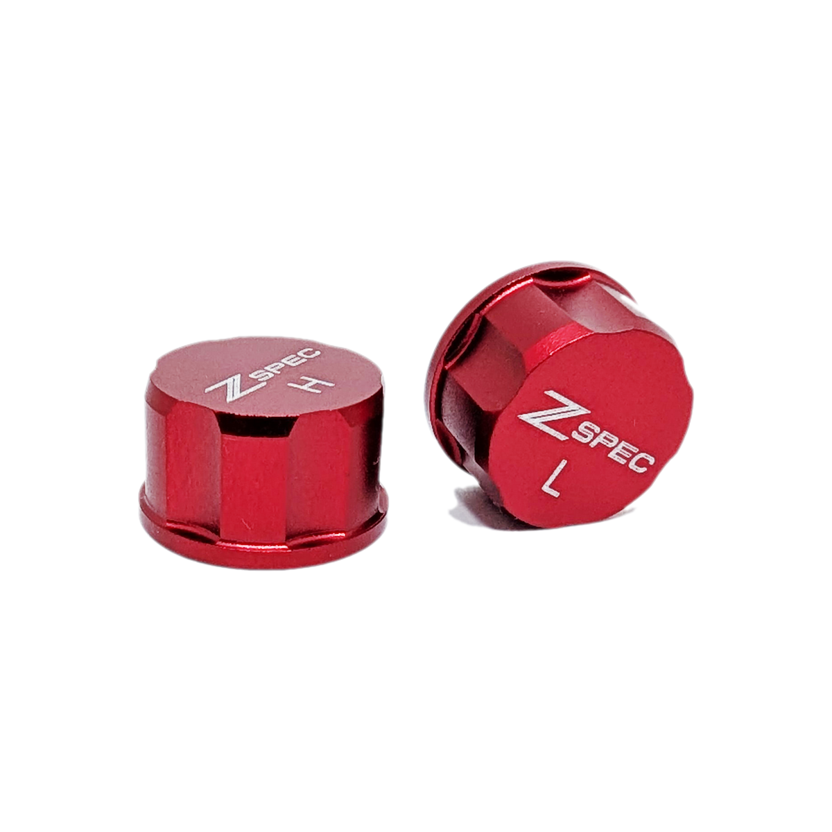 ZSPEC Billet AC Dress Up Caps Set, High & Low, for OEM R134 Systems