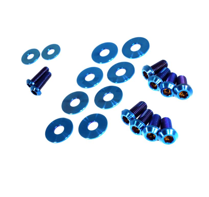 ZSPEC Trunk Dress Up Bolts® Kit for '13-21 Scion FRS, Subaru BRZ, Toyota 86, Titanium - ZSPEC Design LLC - Hardware Fasteners - 86, BRZ, Fastener Kit, FRS, scion, Subaru, titanium, Toyota - zspecdesign.com