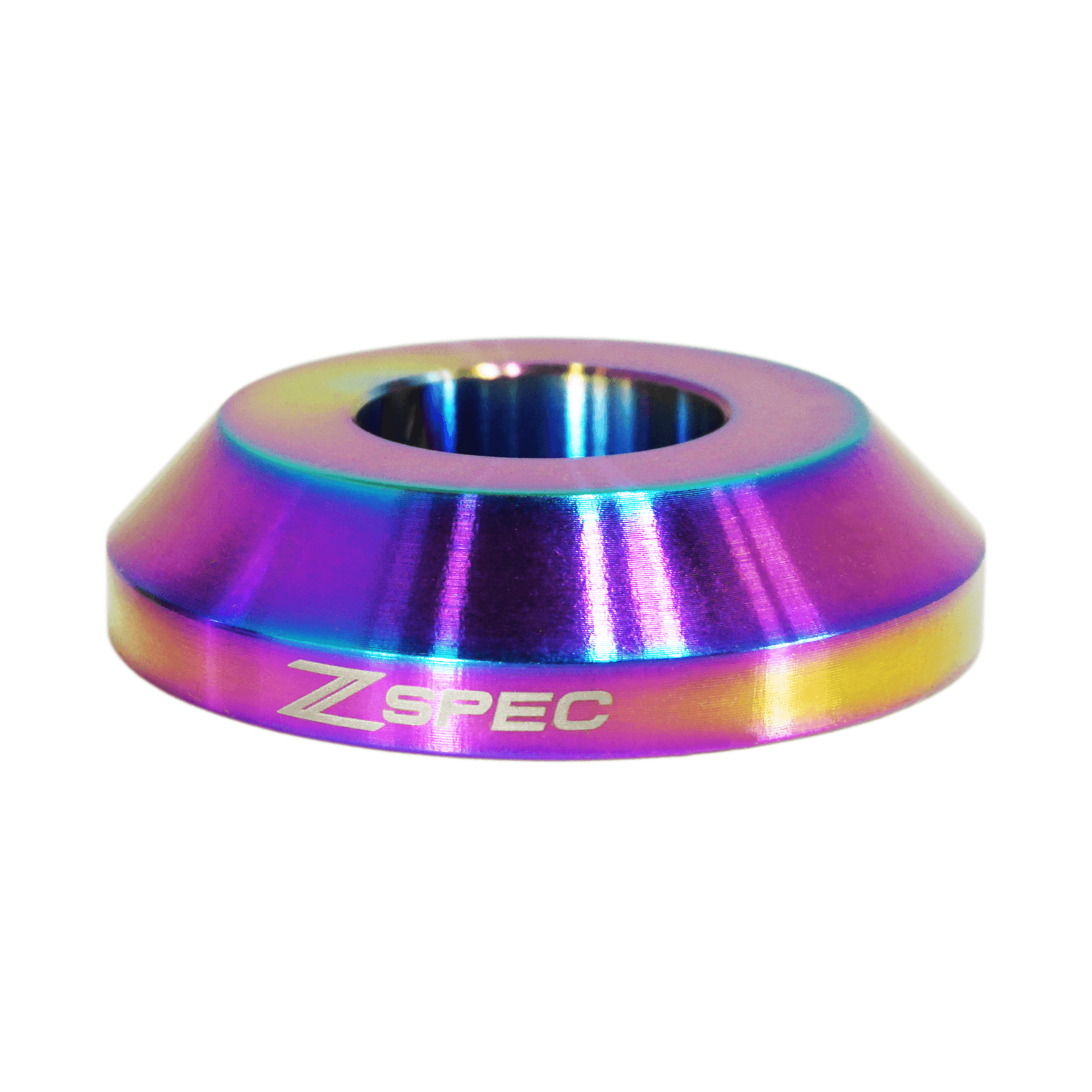 ZSPEC Shift Boot Knob Finisher, Burned Grade-5 Titanium, 9mm Tall, 300zx/350z/370z/Z/G/Q - ZSPEC Design LLC - Hardware Fasteners - 350z, 370z, 400z, accessory, boot finisher, g35, g37, infiniti, Nismo, Nissan, q50, q60, RZ34, sentra, shift, shift boot, Shift Knob, z34 s2, z34s2 - zspecdesign.com