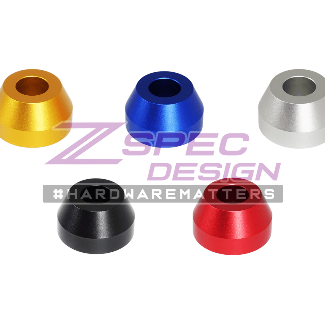 ZSPEC Shift Boot Knob Finisher, Billet 6061 Aluminum, 20mm Tall, 300zx/350z/370z/Z/G/Q - ZSPEC Design LLC - Hardware Fasteners - 350z, 370z, 400z, accessory, boot finisher, g35, g37, infiniti, Nismo, Nissan, q50, q60, RZ34, sentra, shift, shift boot, Shift Knob, z34 s2, z34s2 - zspecdesign.com