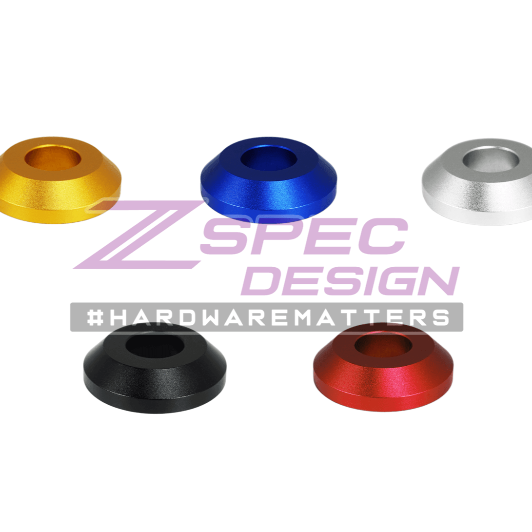 ZSPEC Shift Boot Knob Finisher, Billet 6061 Aluminum, 9mm Tall, 300zx/350z/370z/Z/G/Q - ZSPEC Design LLC - Hardware Fasteners - 350z, 370z, 400z, accessory, boot finisher, g35, g37, infiniti, Nismo, Nissan, q50, q60, RZ34, sentra, shift, shift boot, Shift Knob, z34 s2, z34s2 - zspecdesign.com
