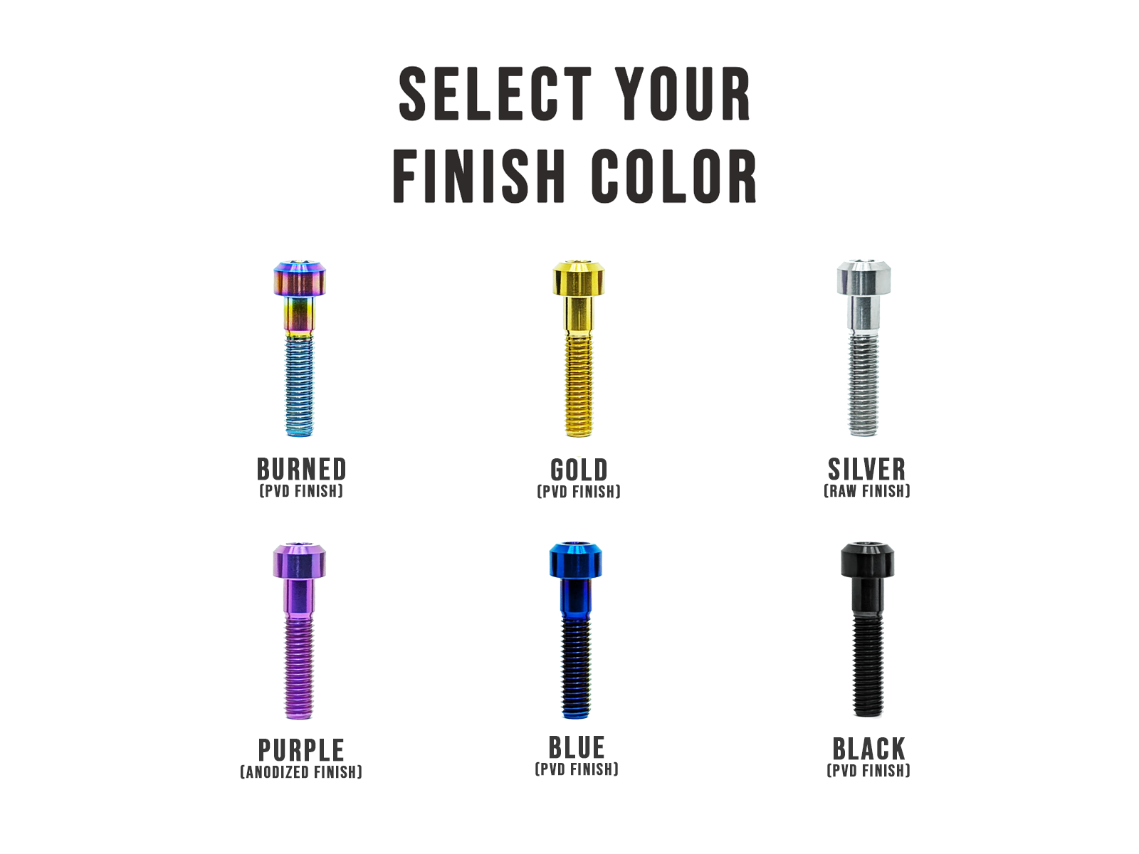 ZSPEC Titanium Fastener Kit for the NISMO Strut Bar, Replaces four OEM assembly bolts
Hardware Kit Specs:
Grade-5 GR5 Titanium Bolts/Fasteners and Washers