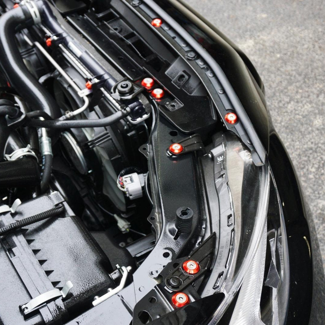 ZSPEC "Stage 3" Dress Up Bolts® Fastener Kit for '15-21 Subaru WRX & STI, Stainless & Billet - ZSPEC Design LLC - Hardware Fasteners - Fastener Kit, stage 3, sti, subaru wrx, Washer Color, wrx, wrx sti - zspecdesign.com