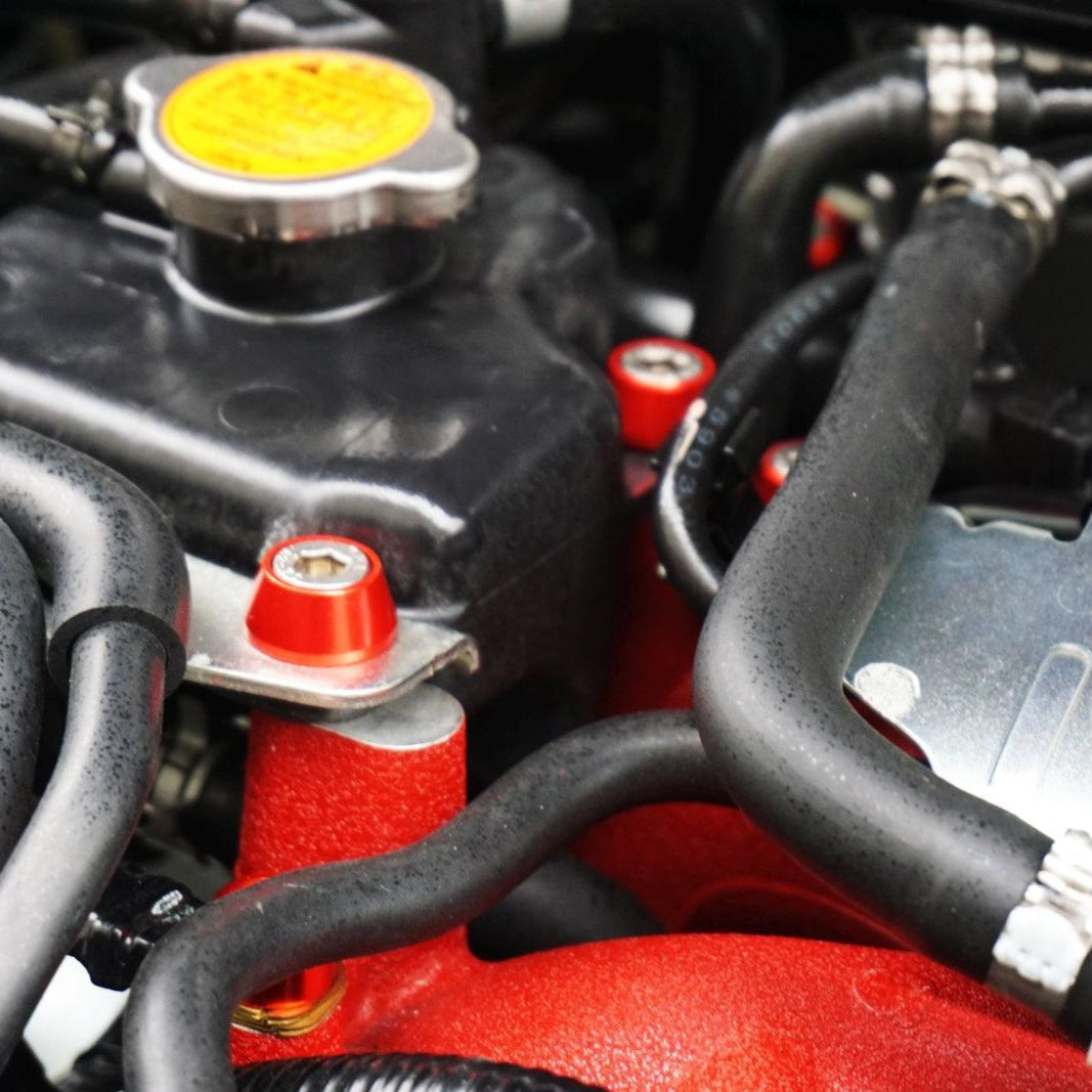 ZSPEC "Stage 3" Dress Up Bolts® Fastener Kit for '15-21 Subaru WRX & STI, Stainless & Billet - ZSPEC Design LLC - Hardware Fasteners - Fastener Kit, stage 3, sti, subaru wrx, Washer Color, wrx, wrx sti - zspecdesign.com