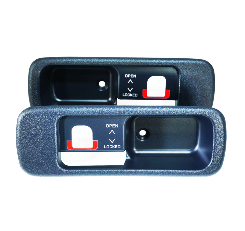 ZSPEC T-Top Handle Finisher Set for Nissan Z32 300zx w/NON-LOCKING T-tops - ZSPEC Design LLC - Hardware Fasteners - 300zx, nissan, t-top, z32 - zspecdesign.com