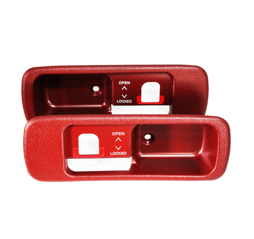 ZSPEC T-Top Handle Finisher Set for Nissan Z32 300zx w/NON-LOCKING T-tops - ZSPEC Design LLC - Hardware Fasteners - 300zx, nissan, t-top, z32 - zspecdesign.com