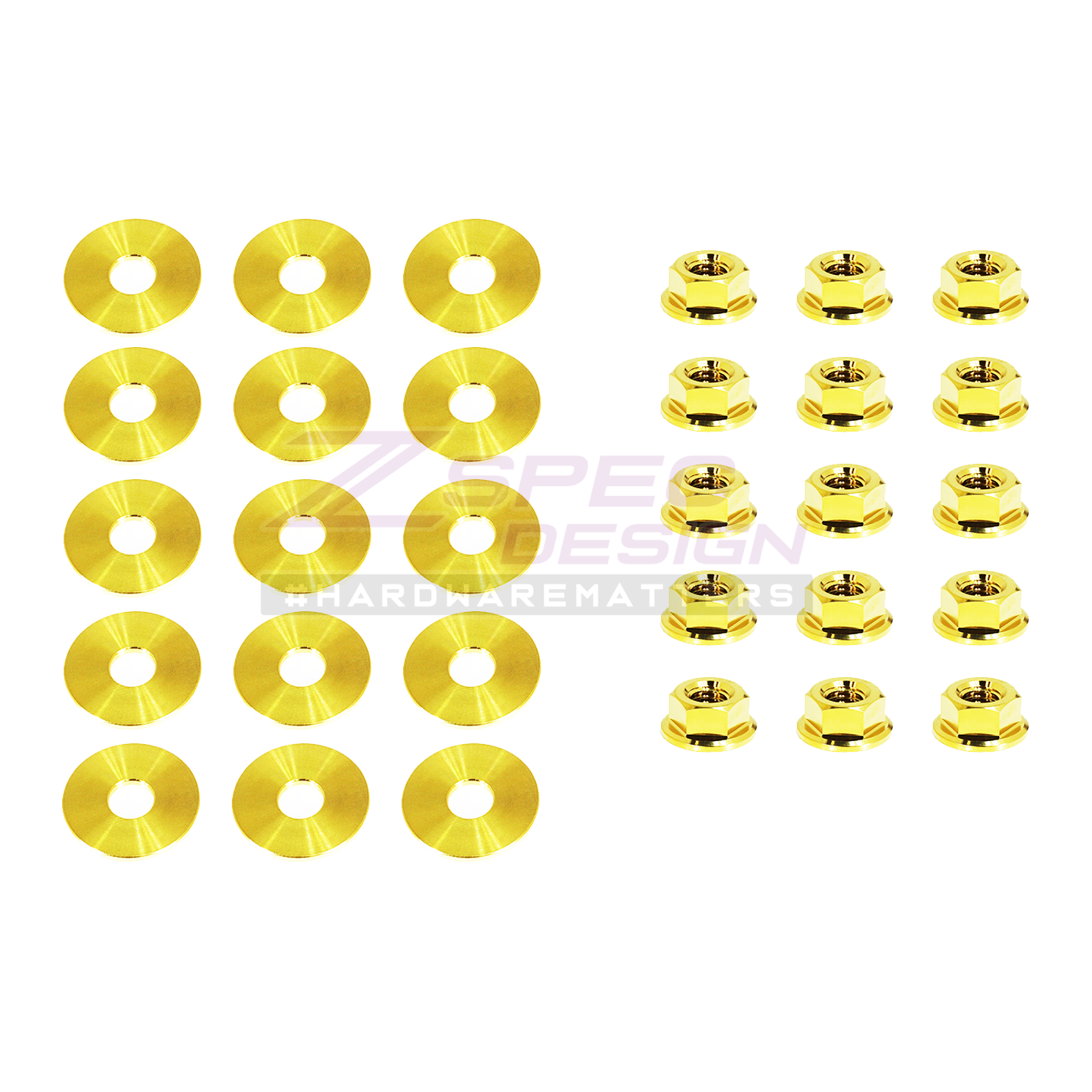 ZSPEC SR20DET (VTC "Black Top") Valve Cover Hardware Kit, Grade-5 Titanium - ZSPEC Design LLC - Hardware Fasteners - 240sx, Fastener Kit, nissan, s14, sr20det - zspecdesign.com