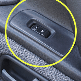 ZSPEC 300zx Z32 Passenger-Side (RIGHT) Window Switch Finisher - fits LHD Models Only - ZSPEC Design LLC - Hardware Fasteners - 300zx, lhd, nissan, repro, z32, z32 window switch - zspecdesign.com