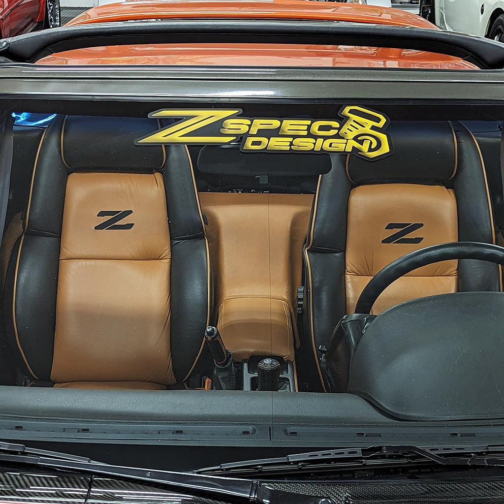 Windshield Banner, ZSPEC Design, Vinyl Sticker Decal, ~16" x 6" - ZSPEC Design LLC - Decals - 350z, 370z, autech, Decal, lifestyle, nissan, sticker - zspecdesign.com