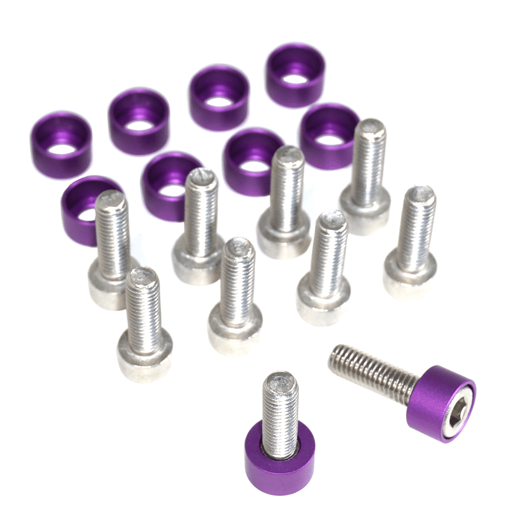 ZSPEC Coil Packs Cover Fastener Kit for 2JZ/1JZ engines, Stainless & Billet - ZSPEC Design LLC - Hardware Fasteners - 2jz, Fastener Kit, mkiv, supra, toyota - zspecdesign.com