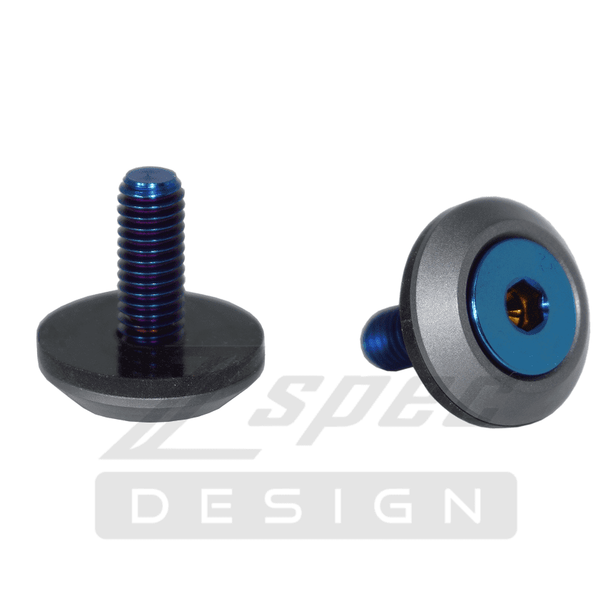 ZSPEC Convertible Deck Catch Fasteners for '93-96 Nissan 300zx, Titanium & Billet - ZSPEC Design LLC - Hardware Fasteners - 300zx, convertible, z32 - zspecdesign.com