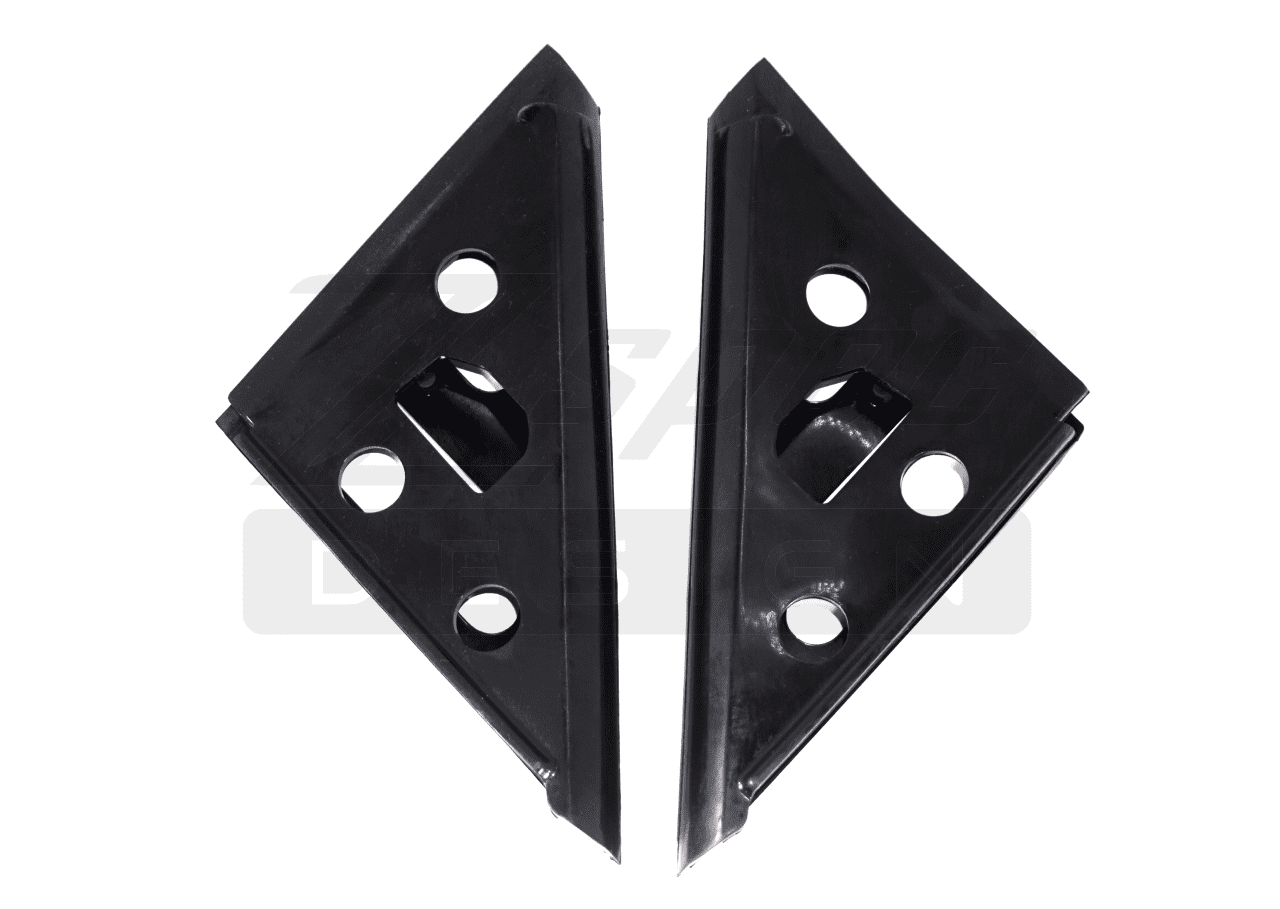 ZSPEC Mirror Gasket Replacements for Nissan Z31 300zx '84-89, Left/Right Set - ZSPEC Design LLC - Hardware Fasteners - 300zx, finisher, mirror gasket, nisssan, repro, z31 - zspecdesign.com