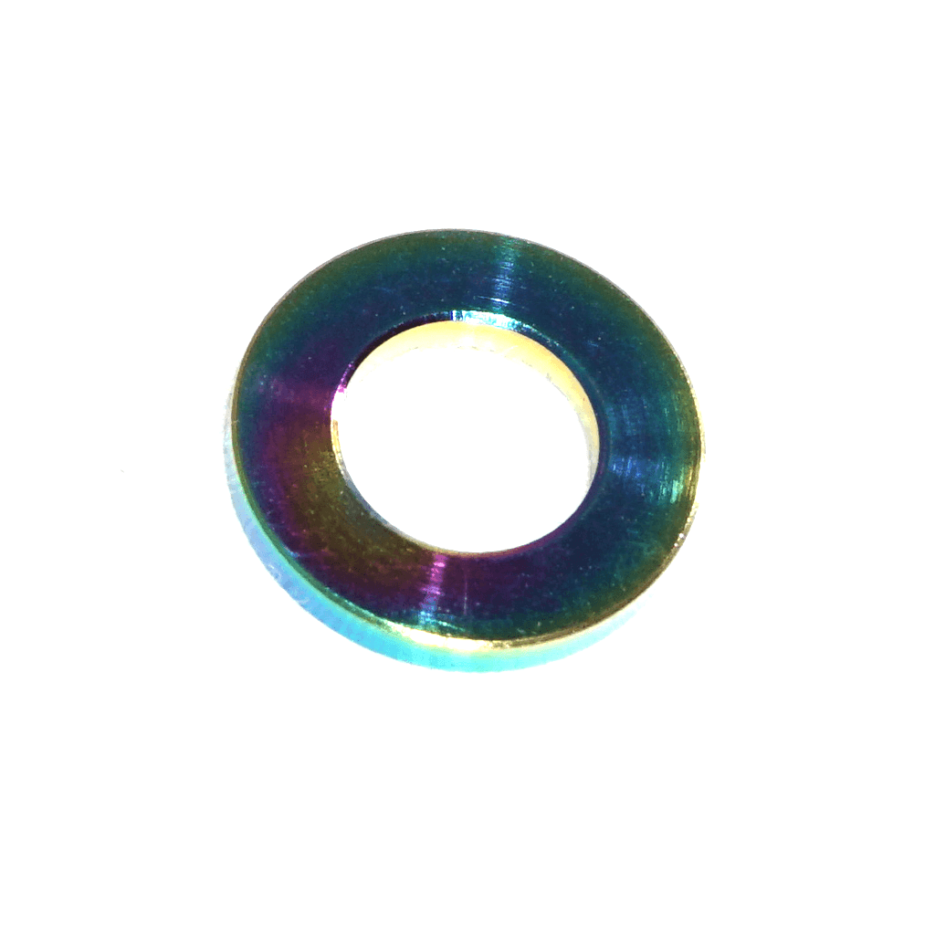 ZSPEC M6 Metric Flat Washers, Grade-5 Titanium, Per Each - ZSPEC Design LLC - Hardware Fasteners - m6, per each, titanium - zspecdesign.com