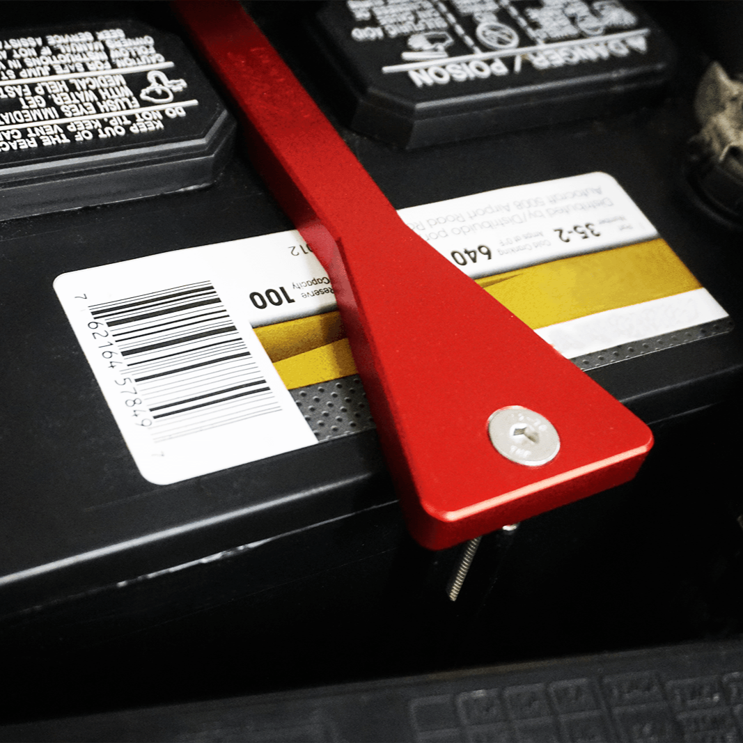 ZSPEC Battery Hold Down/Bracket for '23+ Nissan Z RZ34, Billet w/ Stainless Hardware - ZSPEC Design LLC - Hardware Fasteners - 370z, accessory, battery, battery bracket, bracket, nissan, Stainless, z34 - zspecdesign.com