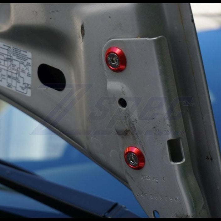 ZSPEC Hood & Hood Latch Fasteners for '03-05 Dodge Neon SRT-4, Stainless & Billet - ZSPEC Design LLC - Hardware Fasteners - dodge, Fastener Kit, neon, srt-4 - zspecdesign.com