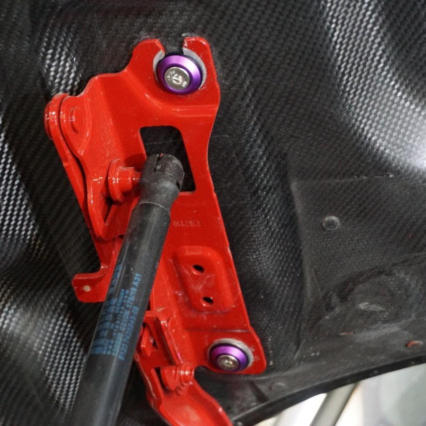 ZSPEC Hood Hinges/Latches/Catches Fasteners for Toyota Supra MKV A90, Stainless & Billet - ZSPEC Design LLC - Hardware Fasteners - a90, Fastener Kit, gr, mkv, supra, toyota - zspecdesign.com