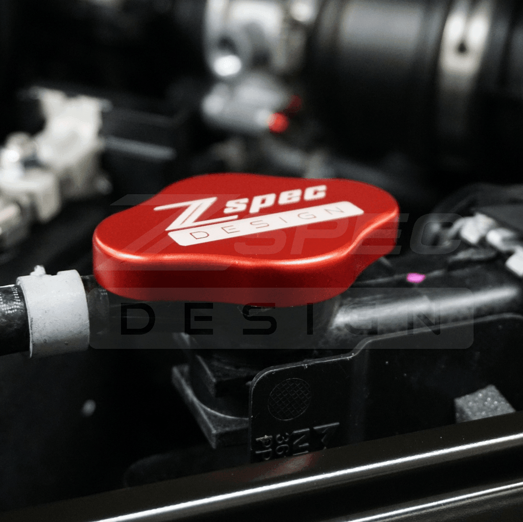ZSPEC Radiator Cap Cover for '05-22+ Nissan Frontier D40/D41, Billet, w/ Hex Key - ZSPEC Design LLC - Hardware Fasteners - accessory, cap, frontier, nissan, radiator cap cover, reservoir cap cover - zspecdesign.com