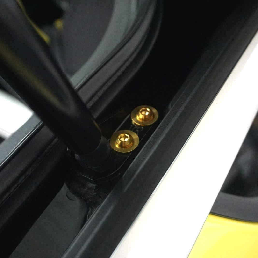 ZSPEC Hatch Struts Fastener Kit for '23+ Nissan Z RZ34, Grade-5 Titanium - ZSPEC Design LLC - Hardware Fasteners - 400z, Fastener Kit, nissan, nissanz, RZ34, titanium, z34 s2, z34s2 - zspecdesign.com