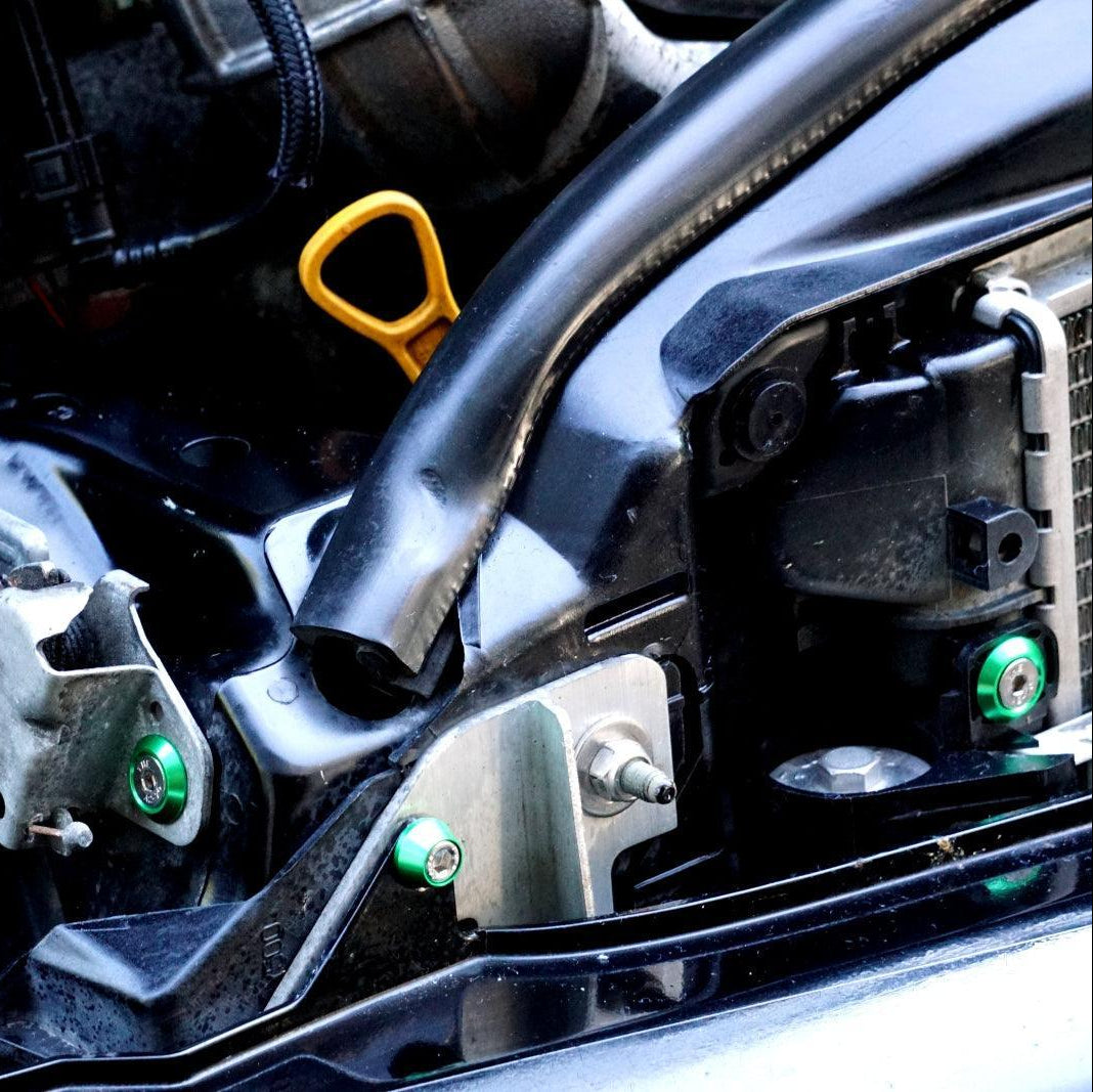 ZSPEC "Stage 3" Dress Up Bolts® Fastener Kit for '01-06 R53 Mini Cooper & S, Stainless & Billet - ZSPEC Design LLC - Hardware Fasteners - cooper, Fastener Kit, mini, r53, stage 3 - zspecdesign.com