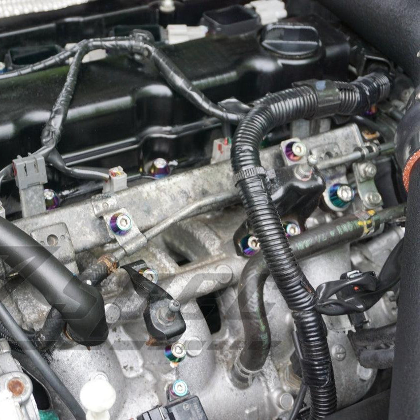 ZSPEC Stage-3 Dress Up Bolts® Fastener Kit for Mitsubishi Lancer EVO X 10, Stainless & Billet - ZSPEC Design LLC - Hardware Fasteners - EVO 10, Fastener Kit, lancer, mitsubishi, stage 3, Washer Color - zspecdesign.com