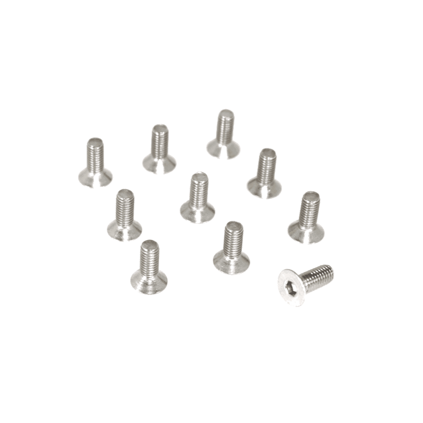 ZSPEC M3-0.5x8mm Fasteners, FHSC, Stainless SUS304, 10-Pack - ZSPEC Design LLC - Hardware Fasteners - 10-pack, Dress Up Bolt, FHSC, m3, Stainless - zspecdesign.com