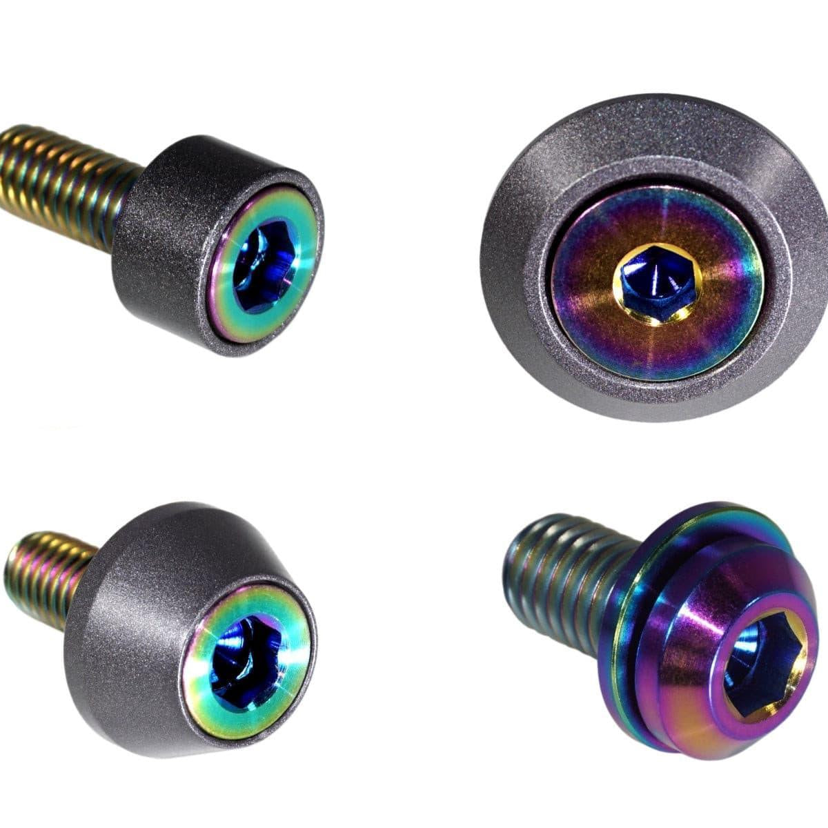 ZSPEC Hood Latch & Hinges Fasteners for '22+ Nissan Frontier D41, Titanium & Billet - ZSPEC Design LLC - Hardware Fasteners - 2022, Fastener Kit, frontier, nissan, pro-4x, Washer Color - zspecdesign.com