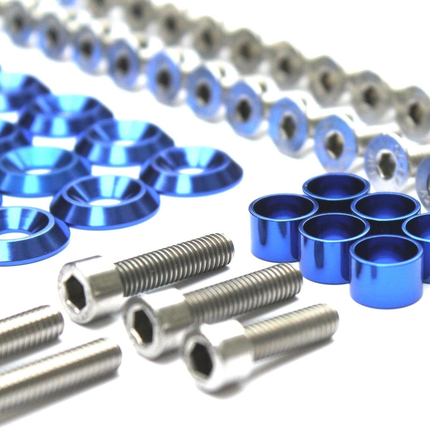 ZSPEC "Stage 1" Dress Up Bolts® Fastener Kit for '94-99 Toyota Celica, Stainless & Billet - ZSPEC Design LLC - Hardware Fasteners - celica, Fastener Kit, stage 1, toyota - zspecdesign.com