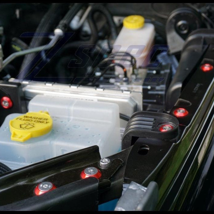 ZSPEC "Stage 3" Dress Up Bolts® Fastener Kit for '07-16 Jeep Wrangler JK/JKU, Stainless & Billet - ZSPEC Design LLC - Hardware Fasteners - Fastener Kit, jeep, jk, jku, stage 3, wrangler - zspecdesign.com