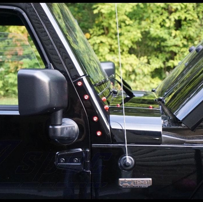 ZSPEC "Stage 3" Dress Up Bolts® Fastener Kit for '07-16 Jeep Wrangler JK/JKU, Stainless & Billet - ZSPEC Design LLC - Hardware Fasteners - Fastener Kit, jeep, jk, jku, stage 3, wrangler - zspecdesign.com