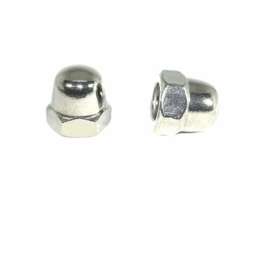 ZSPEC M6-1.0 Acorn Nuts, SUS304 Stainless Steel, 10-Pack - ZSPEC Design LLC - Hardware Fasteners - 10-pack, acorn, m6, stainless - zspecdesign.com