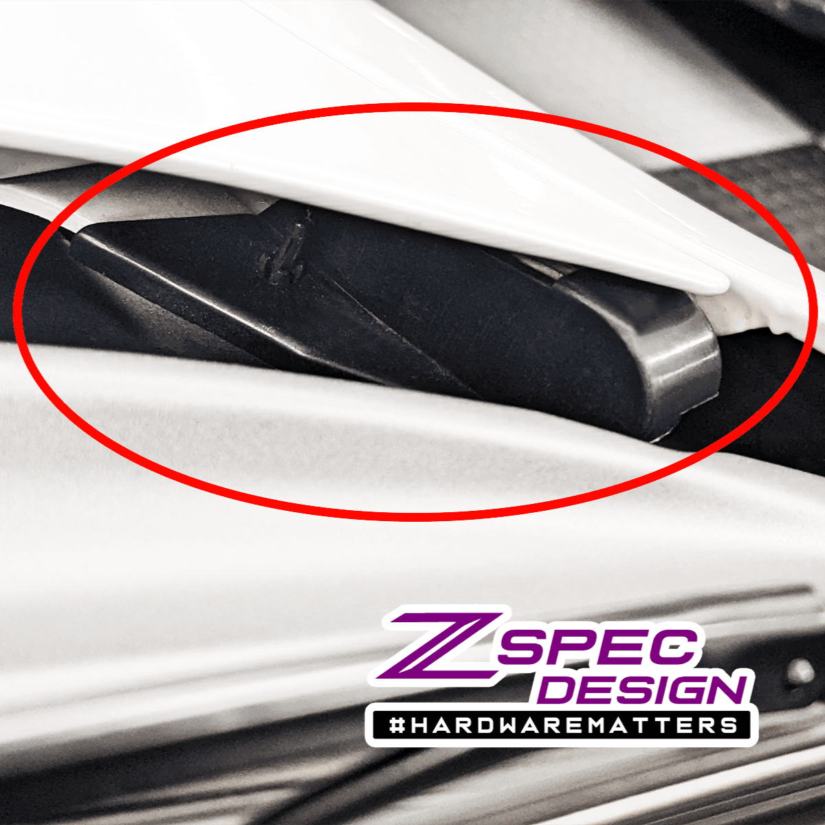 ZSPEC Hood Hinge Covers for '90-96 300zx LHD & RHD, Sold per Left/Right Set - ZSPEC Design LLC - Hardware Fasteners - 300zx, nissan, z32 - zspecdesign.com
