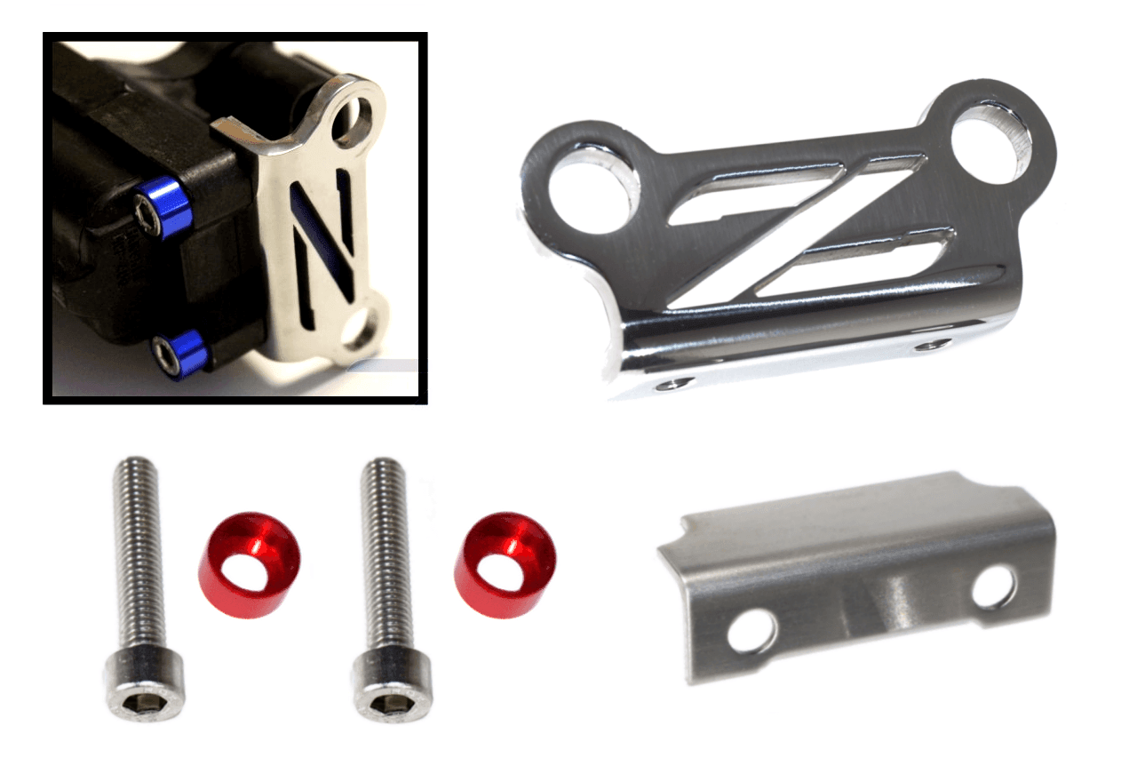 ZSPEC Coil Bracket Kit w/"Z" Cut-Out for Nissan Z32 300zx, Stainless - ZSPEC Design LLC - Hardware Fasteners - 300zx, accessory, bracket kit, coil, nissan, stainless, z32 - zspecdesign.com