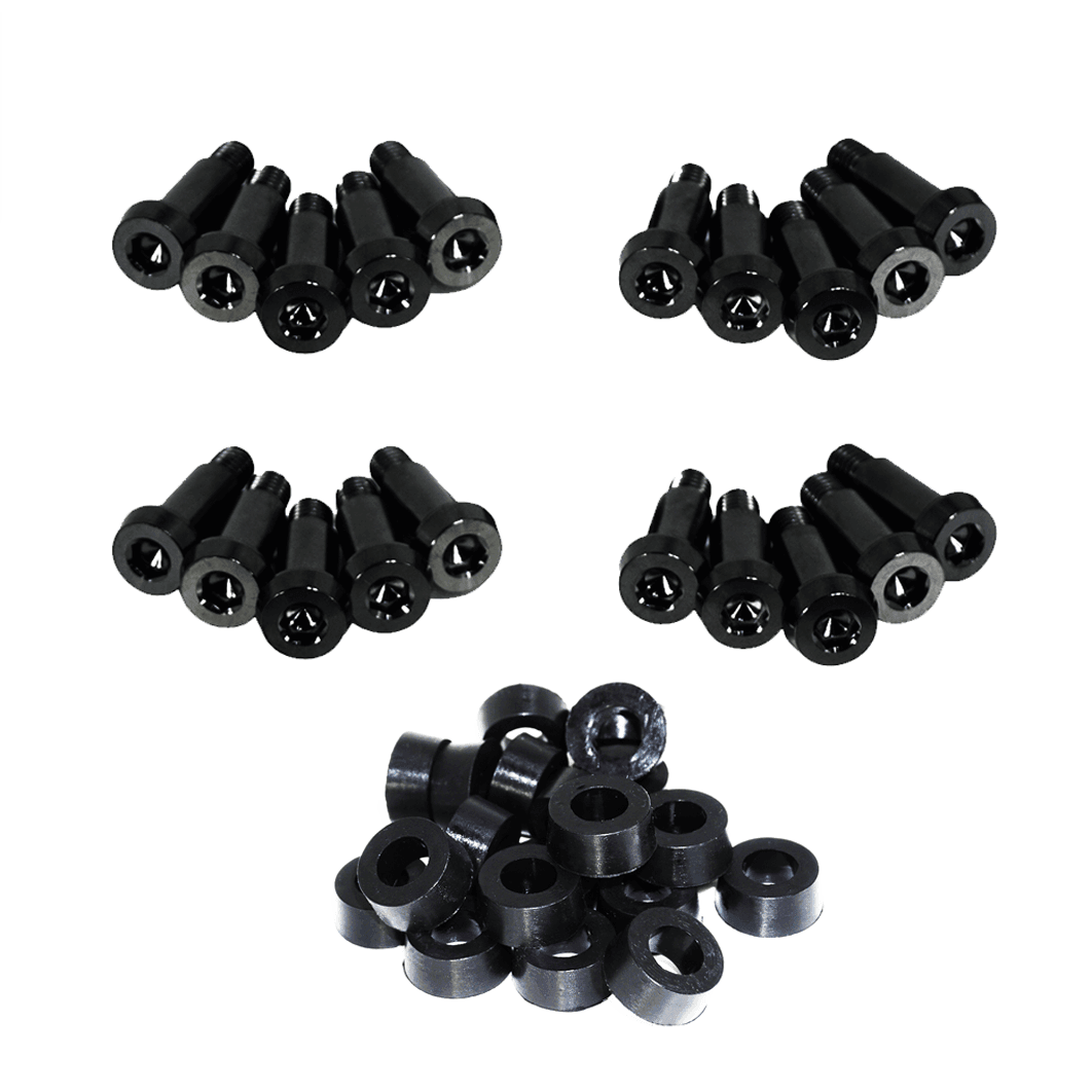 ZSPEC Shoulder-Bolt Timing Covers Fastener Kit for '84-89 Nissan 300zx Z31, Titanium - ZSPEC Design LLC - Hardware Fasteners - 300zx, Fastener Kit, nissan, shoulder-bolt, timing cover, z31 - zspecdesign.com