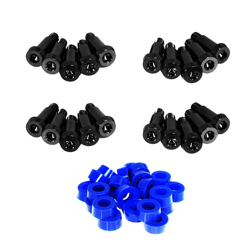 ZSPEC Shoulder-Bolt Timing Covers Fastener Kit for '84-89 Nissan 300zx Z31, Titanium - ZSPEC Design LLC - Hardware Fasteners - 300zx, Fastener Kit, nissan, shoulder-bolt, timing cover, z31 - zspecdesign.com