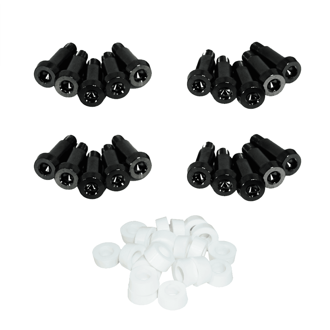 ZSPEC Shoulder-Bolt Timing Covers Fastener Kit for '84-89 Nissan 300zx Z31, Titanium - ZSPEC Design LLC - Hardware Fasteners - 300zx, Fastener Kit, nissan, shoulder-bolt, timing cover, z31 - zspecdesign.com