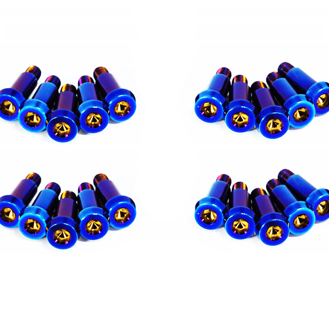 ZSPEC Shoulder-Bolt Timing Covers Fastener Kit for '84-89 Nissan 300zx Z31, Titanium - ZSPEC Design LLC - Hardware Fasteners - 300zx, Fastener Kit, nissan, shoulder-bolt, timing cover, z31 - zspecdesign.com