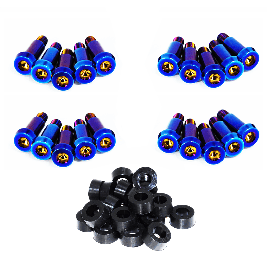 ZSPEC Shoulder-Bolt Timing Covers Fastener Kit for '84-89 Nissan 300zx Z31, Titanium - ZSPEC Design LLC - Hardware Fasteners - 300zx, Fastener Kit, nissan, shoulder-bolt, timing cover, z31 - zspecdesign.com