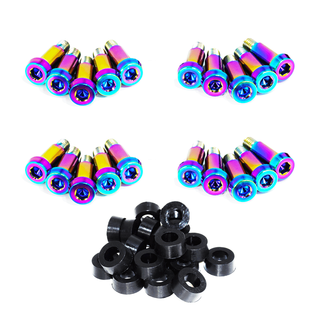 ZSPEC Shoulder-Bolt Timing Covers Fastener Kit for '84-89 Nissan 300zx Z31, Titanium - ZSPEC Design LLC - Hardware Fasteners - 300zx, Fastener Kit, nissan, shoulder-bolt, timing cover, z31 - zspecdesign.com