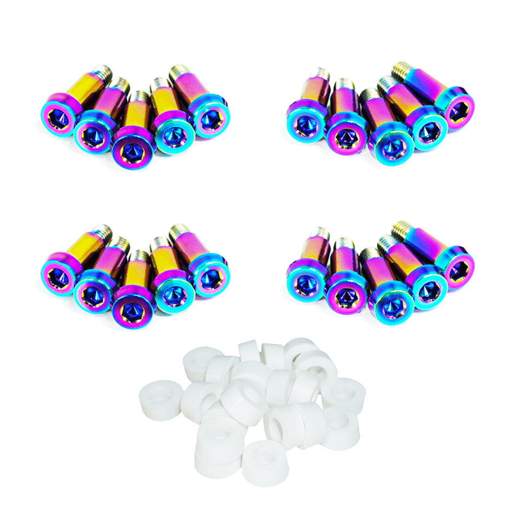 ZSPEC Shoulder-Bolt Timing Covers Fastener Kit for '84-89 Nissan 300zx Z31, Titanium - ZSPEC Design LLC - Hardware Fasteners - 300zx, Fastener Kit, nissan, shoulder-bolt, timing cover, z31 - zspecdesign.com