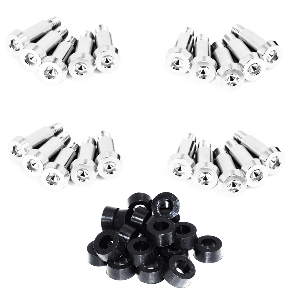 ZSPEC Shoulder-Bolt Timing Covers Fastener Kit for '84-89 Nissan 300zx Z31, Titanium - ZSPEC Design LLC - Hardware Fasteners - 300zx, Fastener Kit, nissan, shoulder-bolt, timing cover, z31 - zspecdesign.com