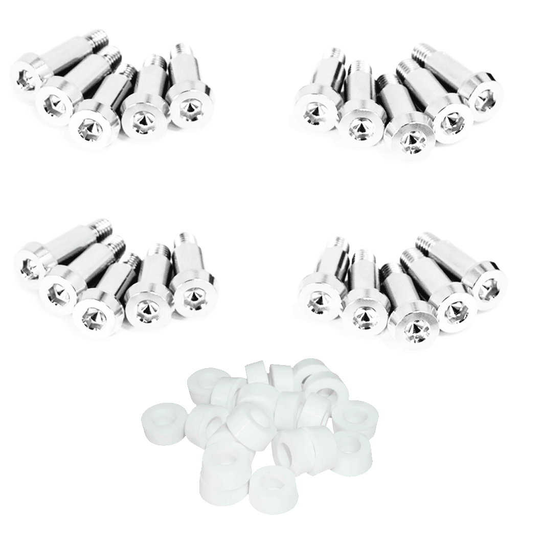 ZSPEC Shoulder-Bolt Timing Covers Fastener Kit for '84-89 Nissan 300zx Z31, Titanium - ZSPEC Design LLC - Hardware Fasteners - 300zx, Fastener Kit, nissan, shoulder-bolt, timing cover, z31 - zspecdesign.com