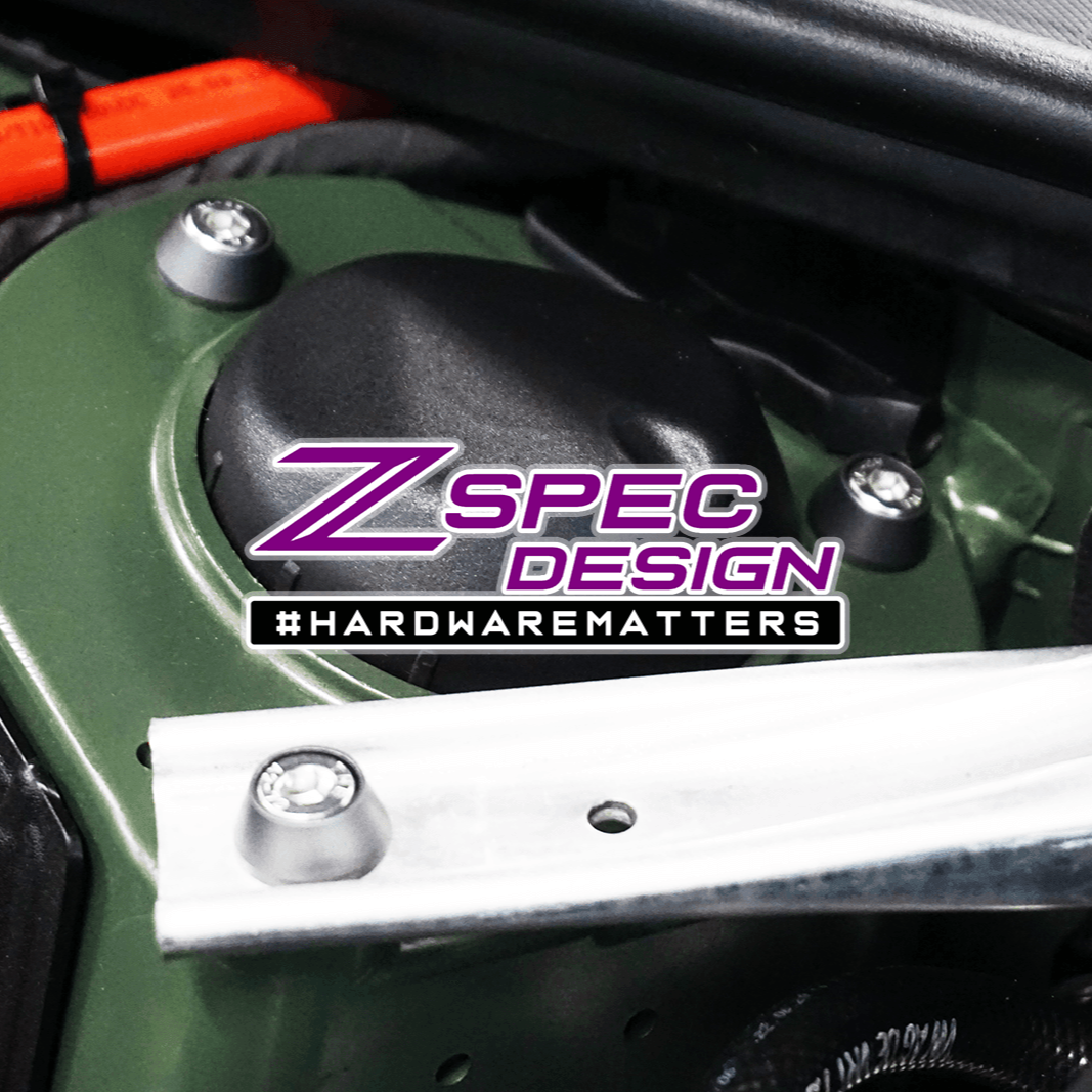 ZSPEC "Stage 1" Dress Up Bolts® Fastener Kit for '18-22+ Audi A5 8W6 2.0L, Stainless & Billet - ZSPEC Design LLC - Hardware Fasteners - 8w6, a5, a5 8w6, audi, Fastener Kit, stage 1 - zspecdesign.com