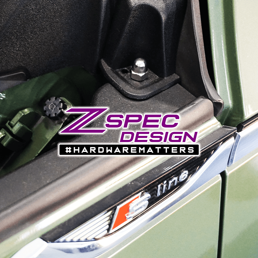 ZSPEC "Stage 1" Dress Up Bolts® Fastener Kit for '18-22+ Audi A5 8W6 2.0L, Stainless & Billet - ZSPEC Design LLC - Hardware Fasteners - 8w6, a5, a5 8w6, audi, Fastener Kit, stage 1 - zspecdesign.com