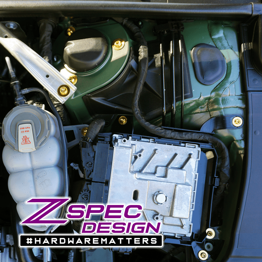 ZSPEC "Stage 1" Dress Up Bolts® Fastener Kit for '18-23+ Audi A5 8W6 2.0L, Titanium - ZSPEC Design LLC - Hardware Fasteners - 8w6, a5, a5 8w6, audi, Fastener Kit, stage 1 - zspecdesign.com