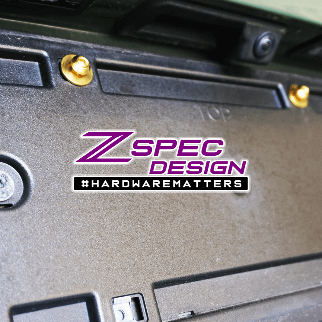 ZSPEC "Stage 1" Dress Up Bolts® Fastener Kit for '18-23+ Audi A5 8W6 2.0L, Titanium - ZSPEC Design LLC - Hardware Fasteners - 8w6, a5, a5 8w6, audi, Fastener Kit, stage 1 - zspecdesign.com